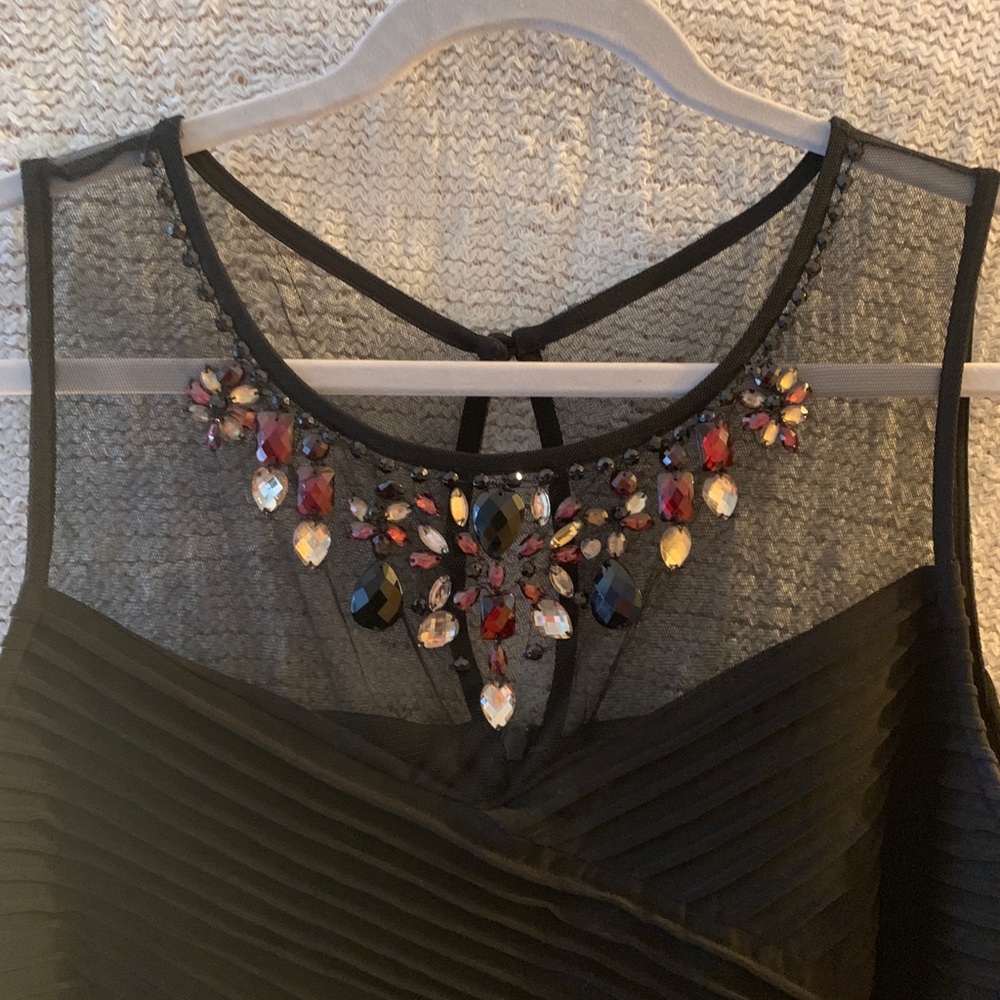 MSK black dress